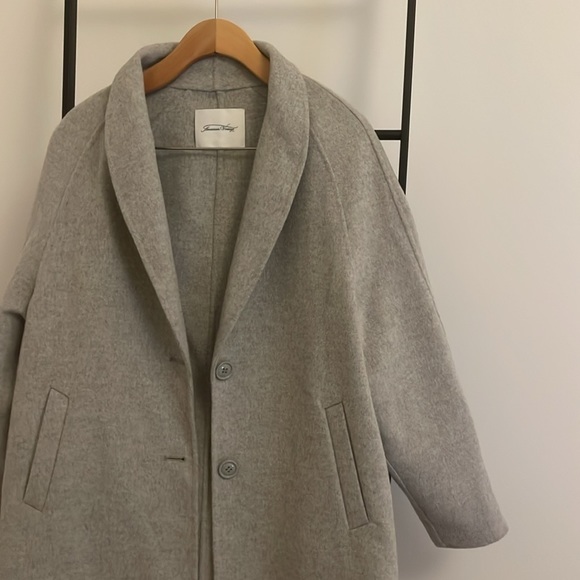 American Vintage Dadou Love Coat In Polaire - Picture 7 of 11